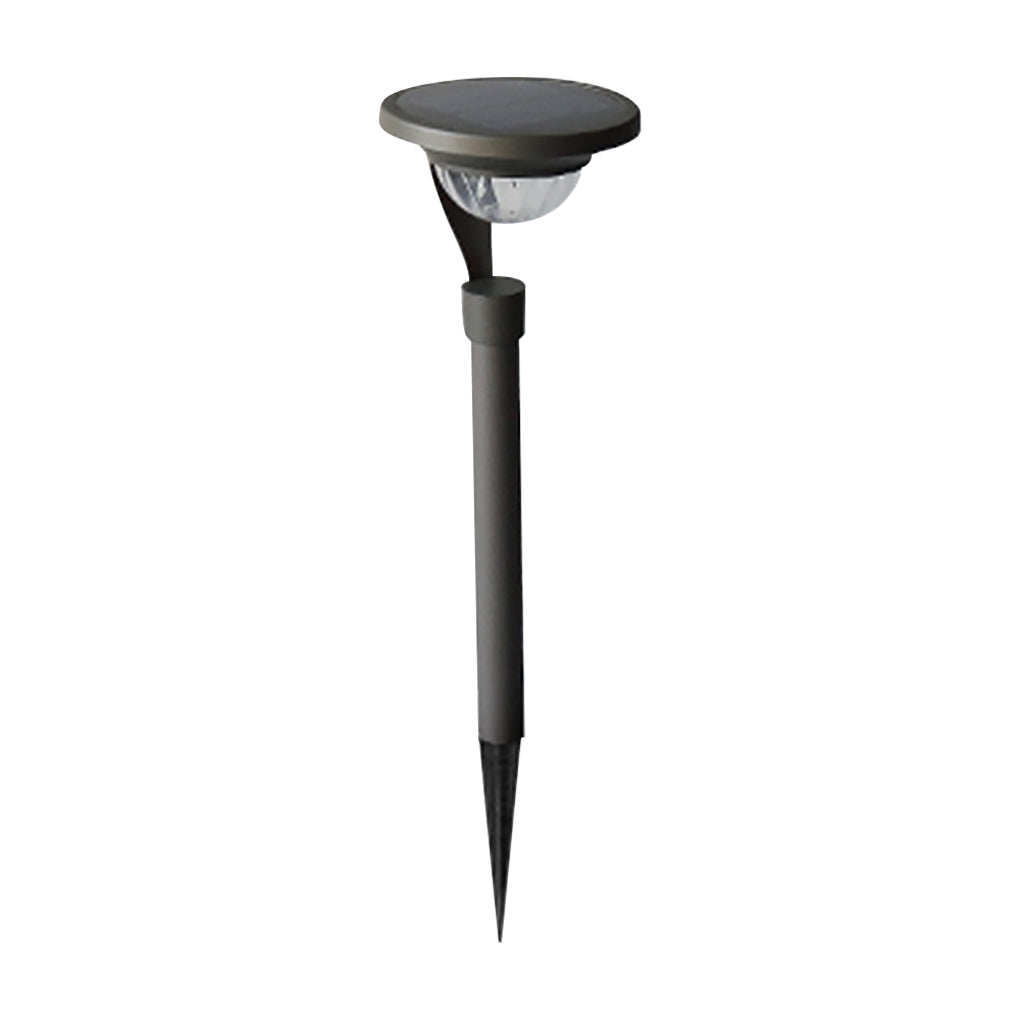 Conical Floating Top Solar Pathway Light Auto On Off Waterproof Outdoor Lamp