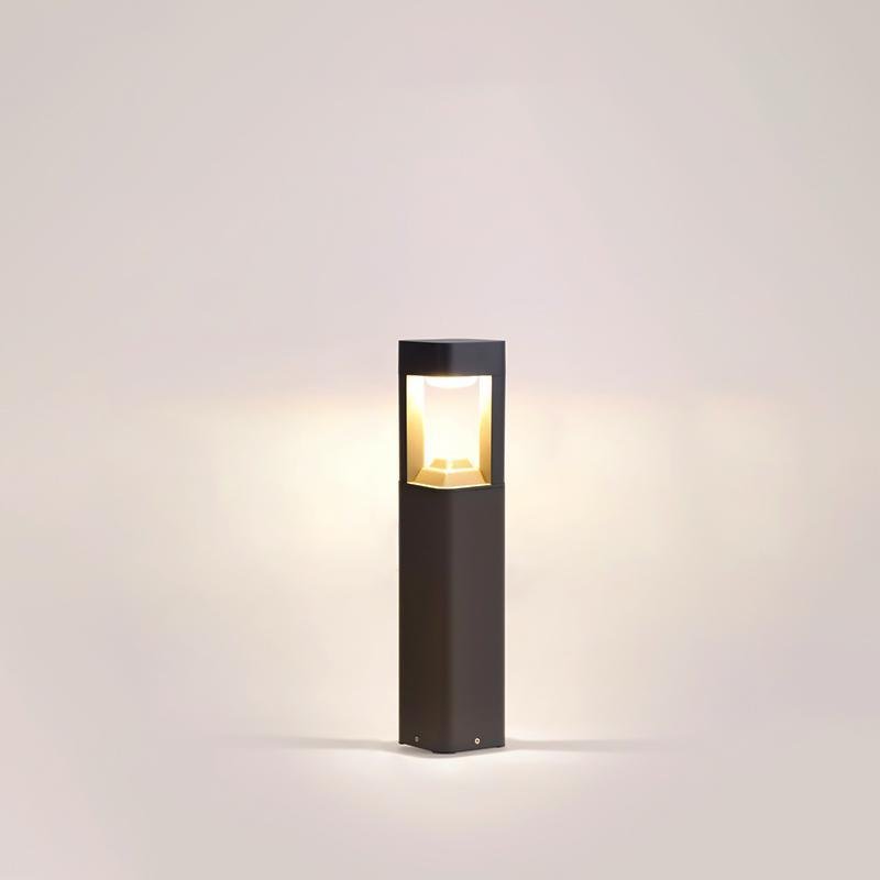 Contemporary Waterproof Black Aluminum LED Pathway Lights – Outdoor Landscape Lighting