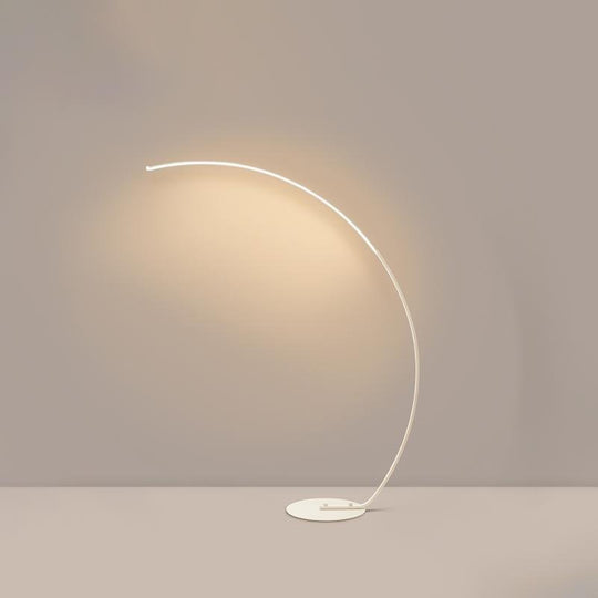 Modern LED Arc Floor Lamp with Remote Control