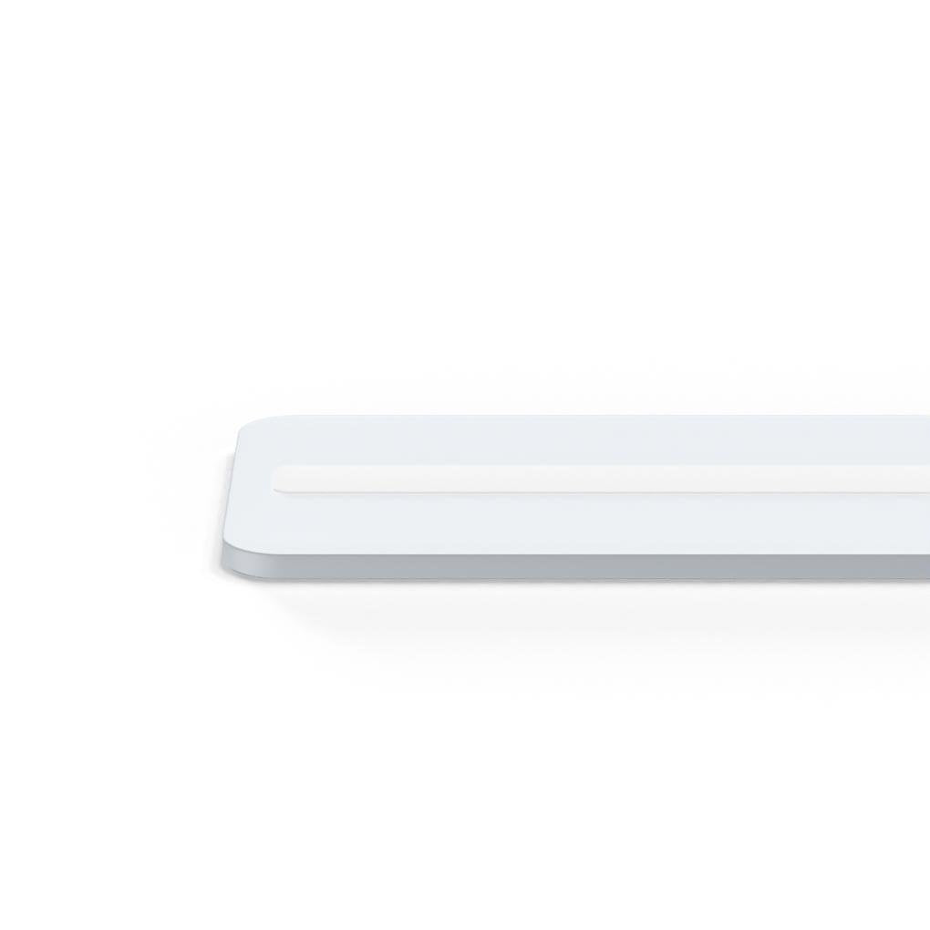 White 3-Step Dimming Rectangular LED Flush Mount Ceiling Light