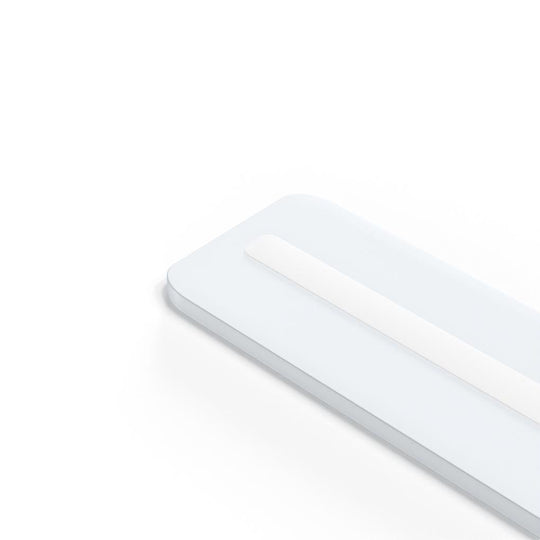 White 3-Step Dimming Rectangular LED Flush Mount Ceiling Light