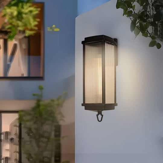 Outdoor Rectangular Wall Lantern Sconce