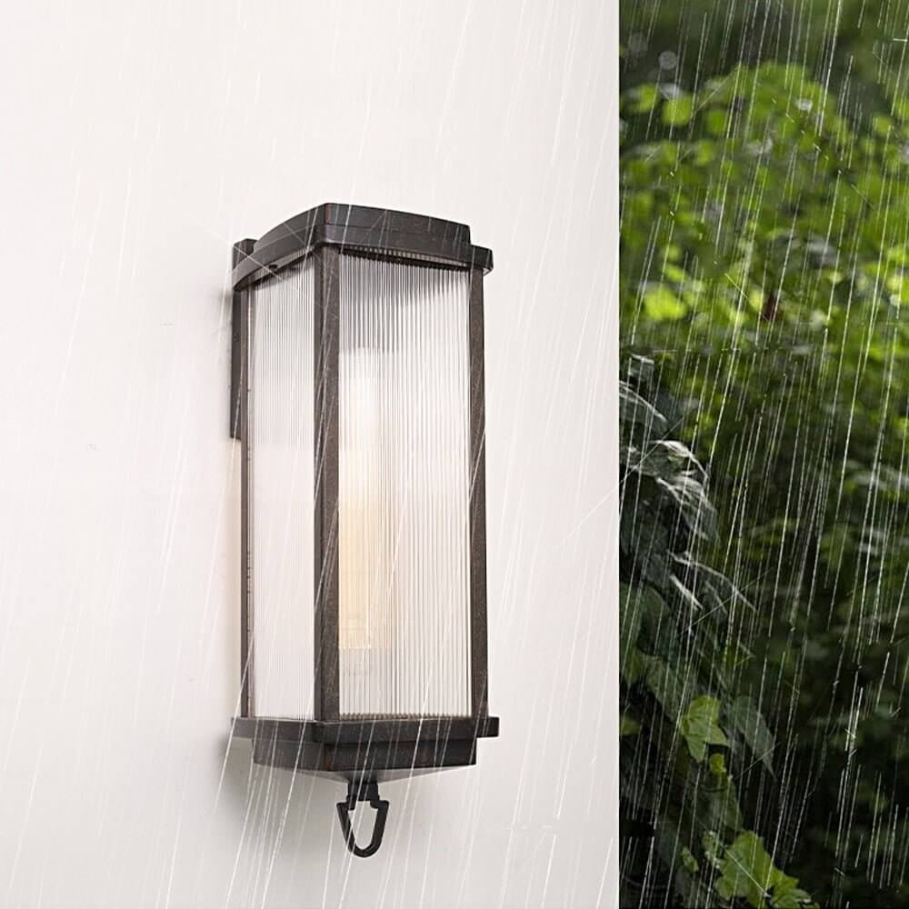 Outdoor Rectangular Wall Lantern Sconce