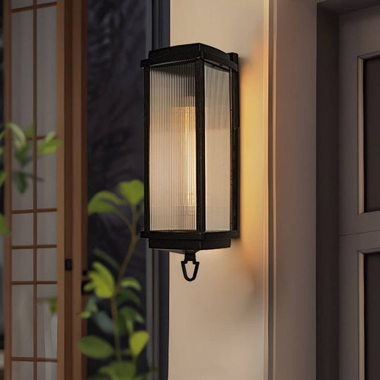 Outdoor Rectangular Wall Lantern Sconce