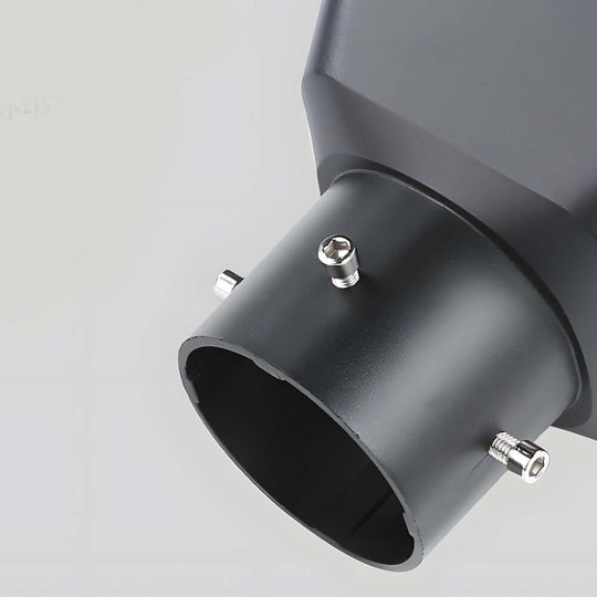 Black Solar LED Square Post Street Light – 98"/118" Options