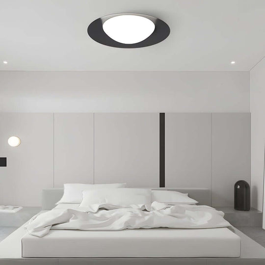 1-Light Round LED Flush Mount Ceiling Light