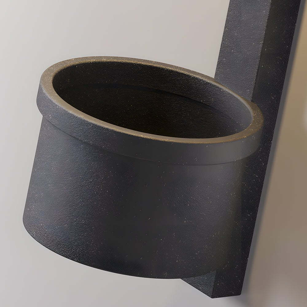 Solar Wall Mounted LED Light with Planter