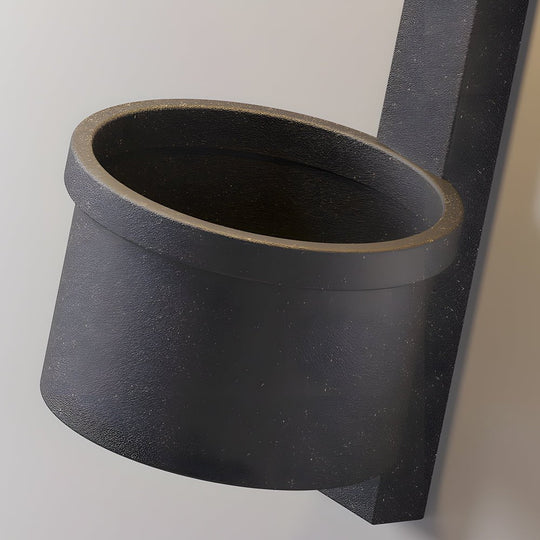 Solar Wall Mounted LED Light with Planter