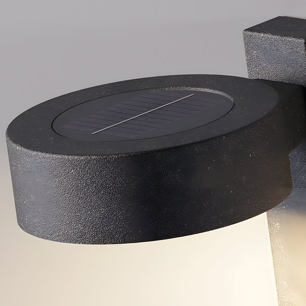 Solar Wall Mounted LED Light with Planter