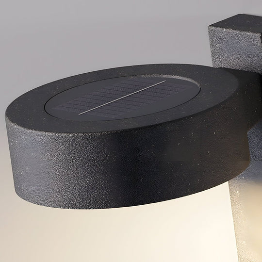 Solar Wall Mounted LED Light with Planter