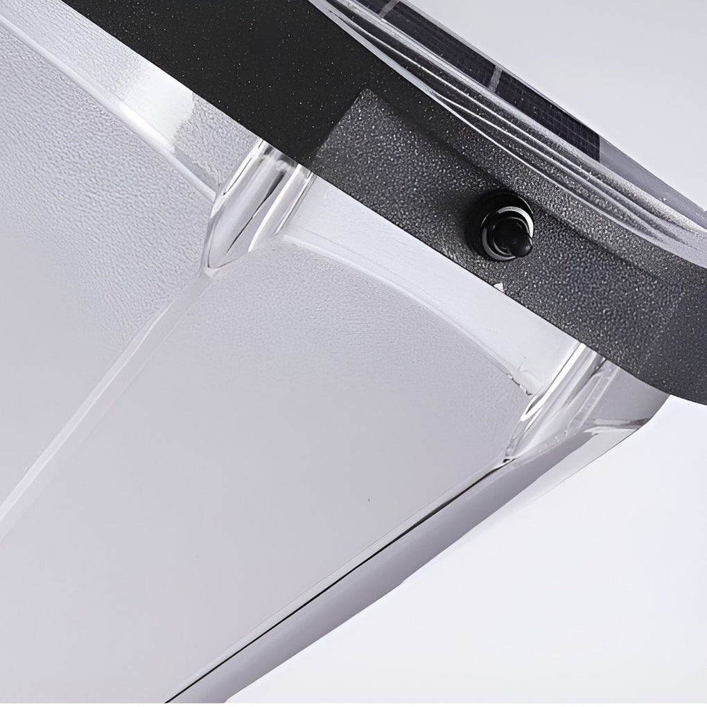 Geometric Solar LED Outdoor Waterproof Wall Lamp