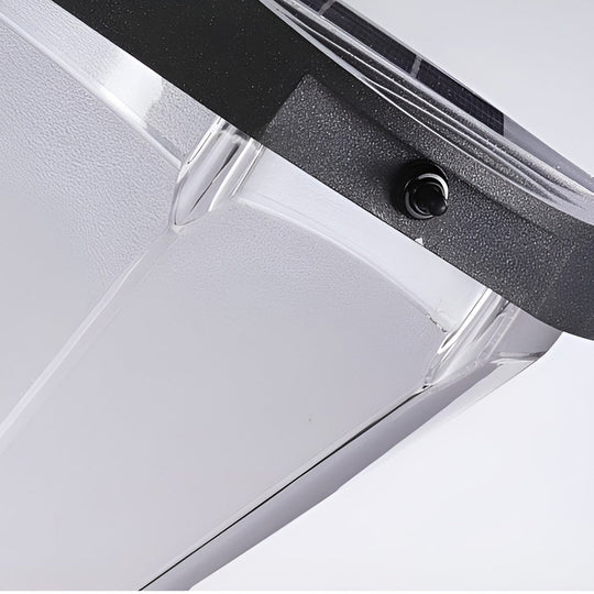 Geometric Solar LED Outdoor Waterproof Wall Lamp