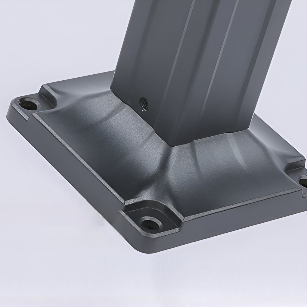 Square LED Outdoor Path Lights with Solar & Wired Options