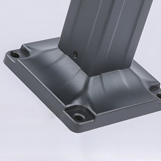 Square LED Outdoor Path Lights with Solar & Wired Options