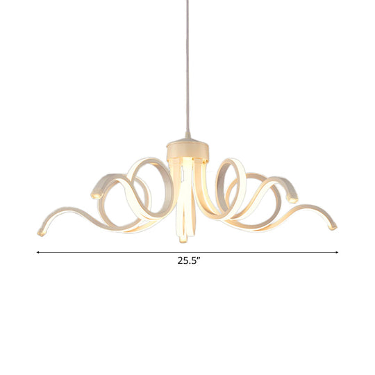 Octopus Chandelier - Simplicity Acrylic LED Pendant Light for Kitchen - Warm/White Lighting