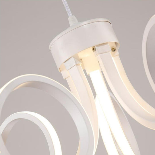 Octopus Chandelier - Simplicity Acrylic LED Pendant Light for Kitchen - Warm/White Lighting