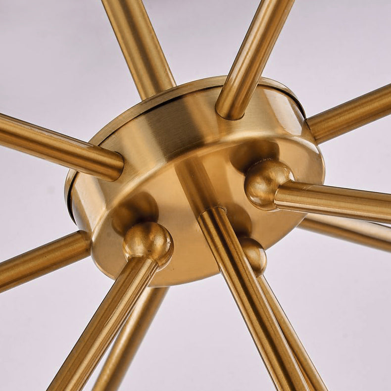 Modern White/Smoke Glass Bubble Pendant Light with 7/9 Lights - Perfect for Restaurants