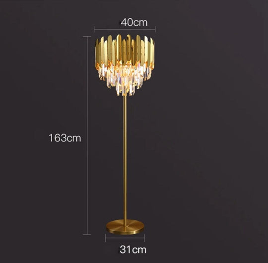 Georgia Crystal Floor & Table Lamp – Sparkle in Style