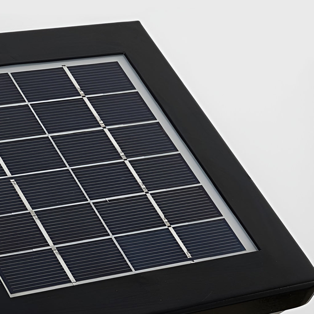 Sleek Solar LED Outdoor Pathway Post Light Waterproof