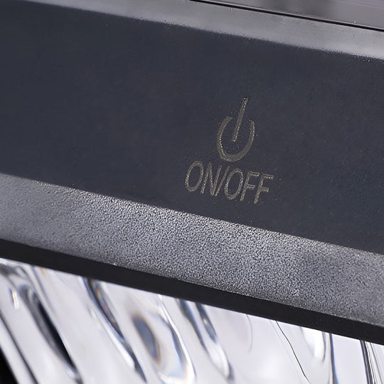 Solar LED Outdoor Wall Sconce with Touch Switch