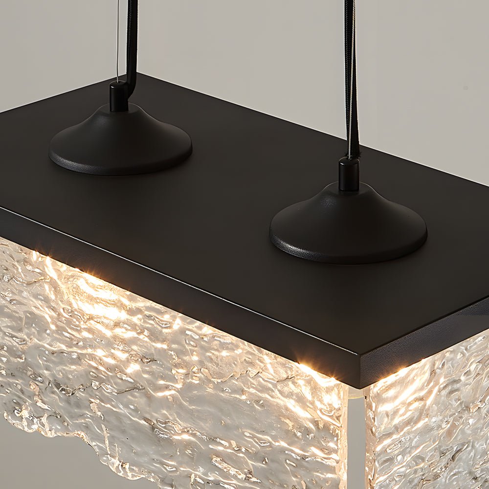 1 or 2 Light Glass 3 Step Dimming Chandelier Dining Room Light Fixtures