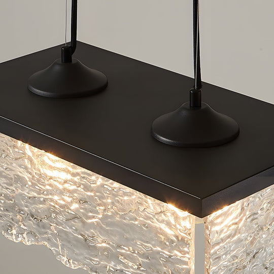 1 or 2 Light Glass 3 Step Dimming Chandelier Dining Room Light Fixtures