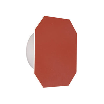 Macaron Metal Wall Sconce Light Fixture - 1 Light, White/Warm/Third Gear, Pink/Blue/Green