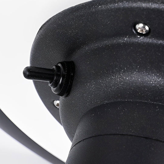 Round LED Solar Garden Light with Intelligent Light-Control & Waterproof Design