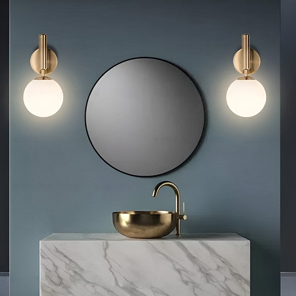 Glass Ball Shaped 5W LED Nordic Wall Sconce Lighting