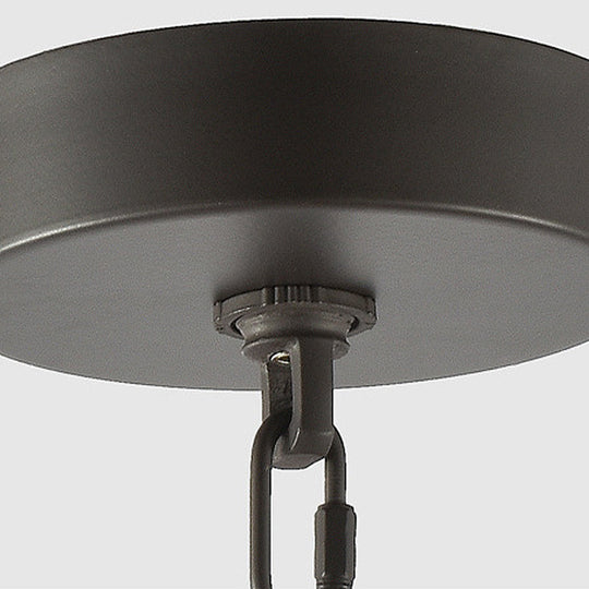 Modern Black Triangle Design Chandelier Pendant with Clear Frosted Glass - 3 Lights - Living Room Ceiling Light