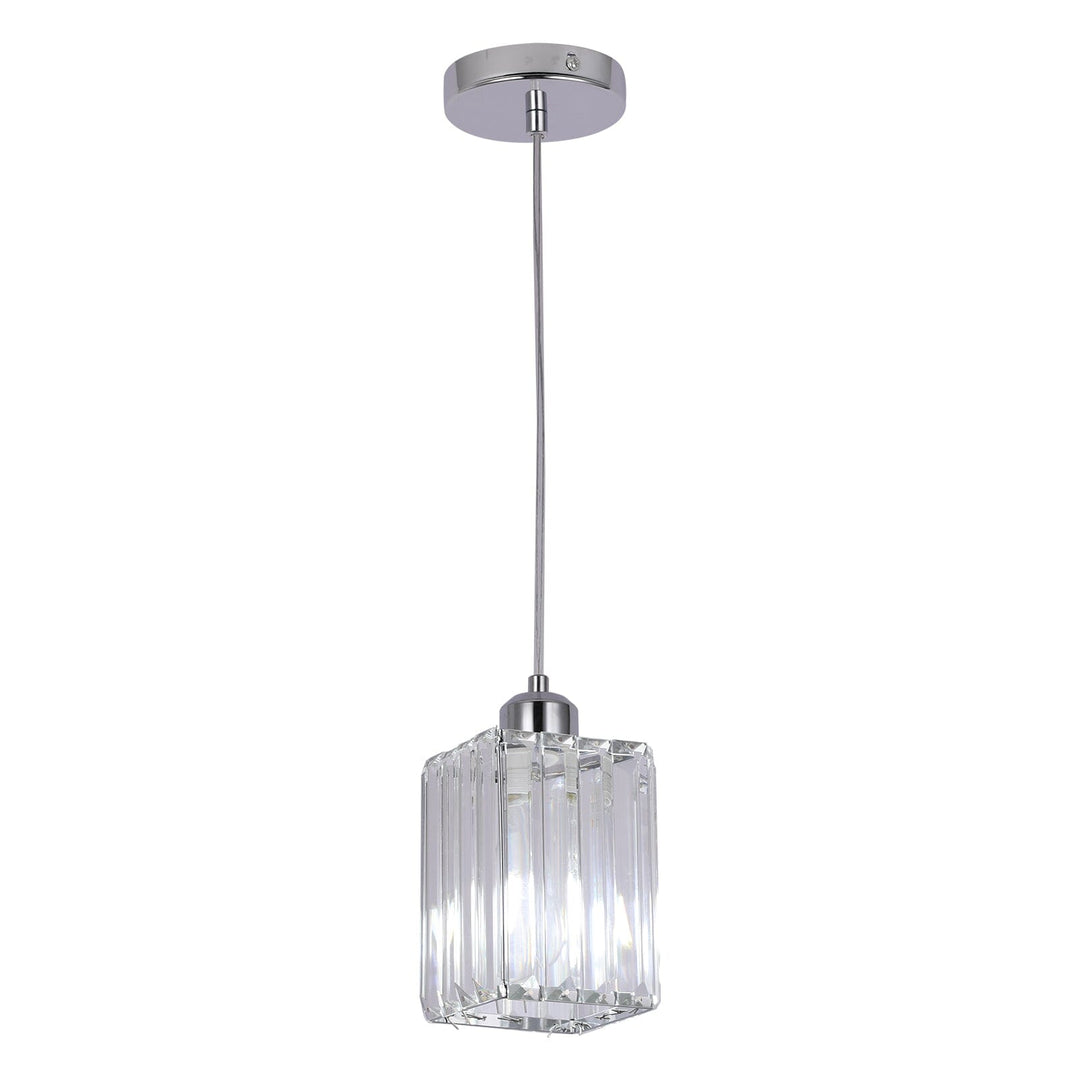 Luna Crystal Glass Pendant Light - Timeless Elegance for Any Space