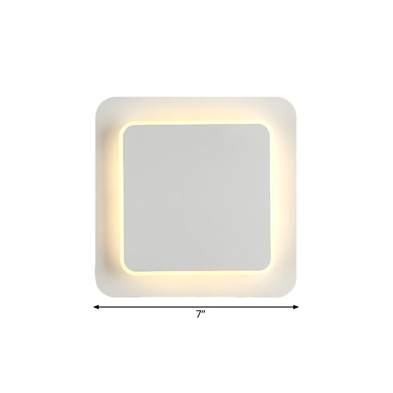 Sleek Slim Panel Wall Light - Stylish Wood Acrylic Sconce for Corridor & Kitchen