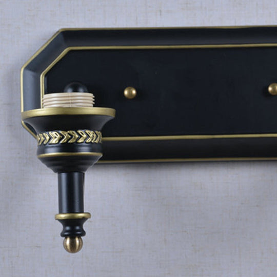 Stained Glass Wall Mount Light with Traditional Cone Design - Ideal for Kitchen - 2 Heads