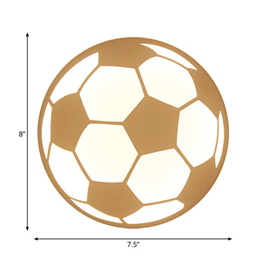 Modern White Acrylic LED Wall Lamp for Stairs - Flat Cartoon Shape, Stylish Design