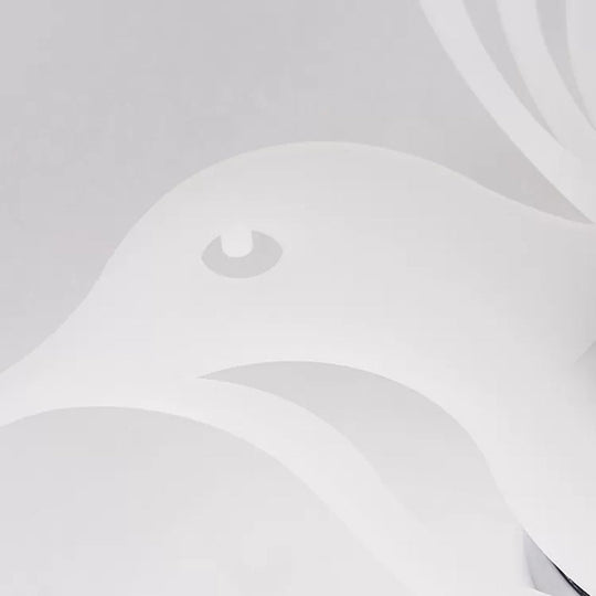 Modern Metal Wall Sconce - Cartoon Shape, Ideal for Study Room