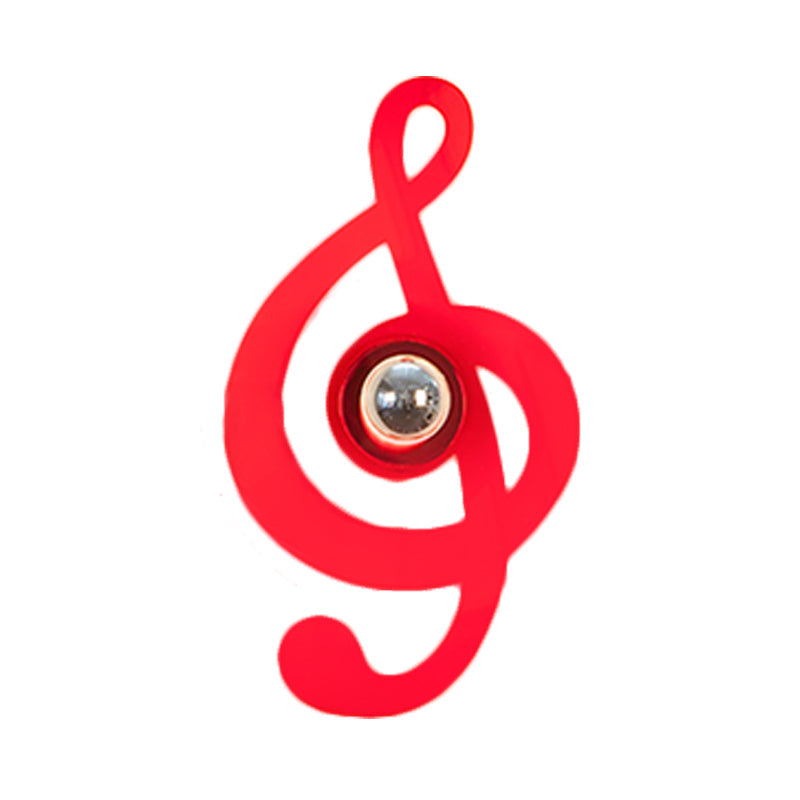 Modern Metal Wall Sconce - Cartoon Shape, Ideal for Study Room