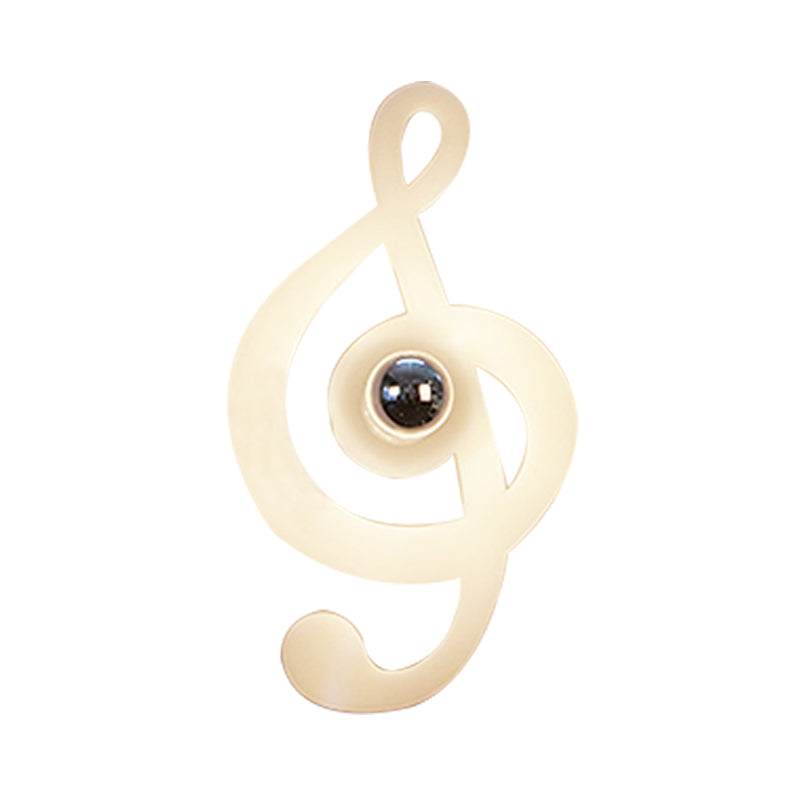 Modern Metal Wall Sconce - Cartoon Shape, Ideal for Study Room