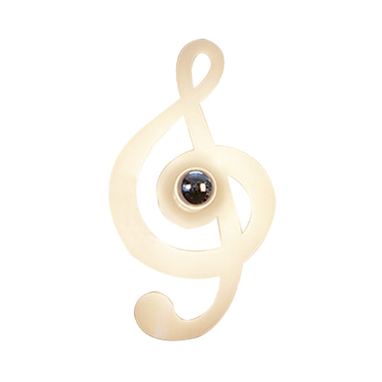 Modern Metal Wall Sconce - Cartoon Shape, Ideal for Study Room