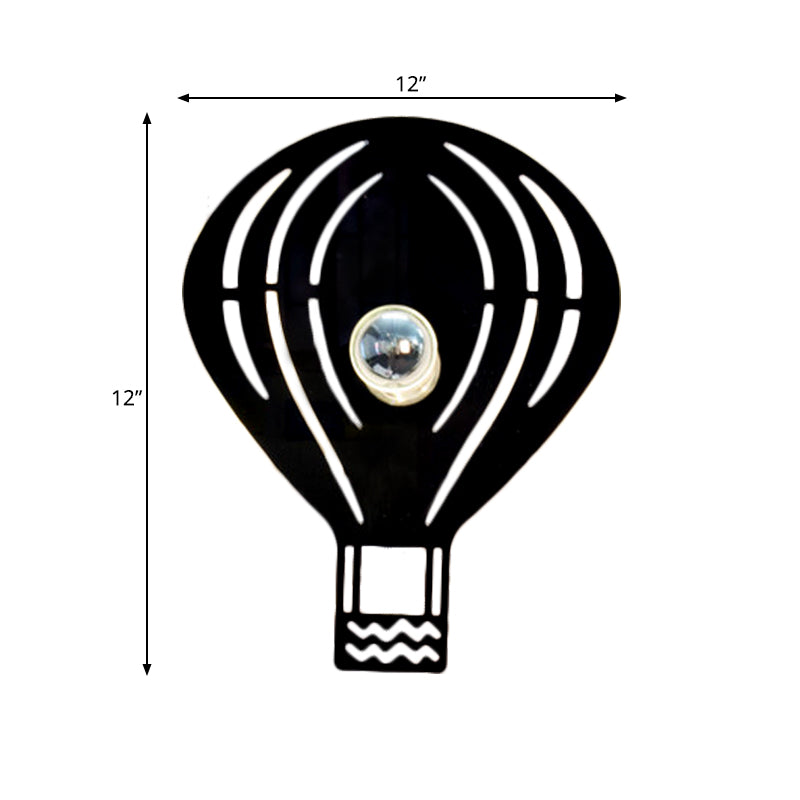 Modern Metal Wall Sconce - Cartoon Shape, Ideal for Study Room