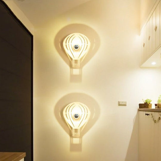Modern Metal Wall Sconce - Cartoon Shape, Ideal for Study Room