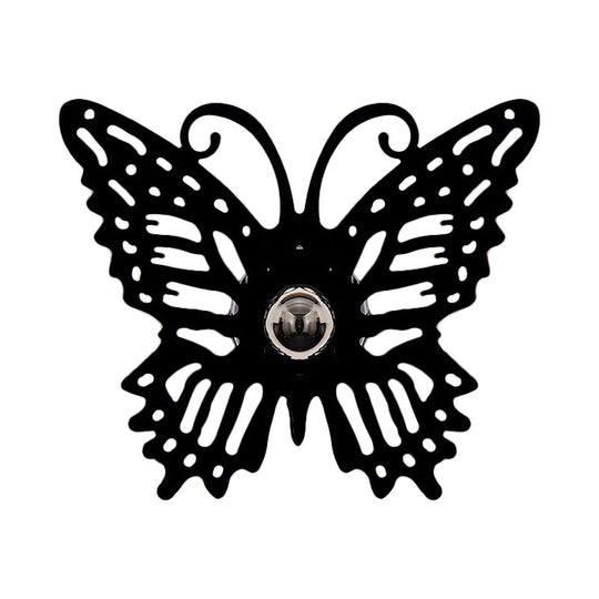 Modern Metal Wall Sconce - Cartoon Shape, Ideal for Study Room