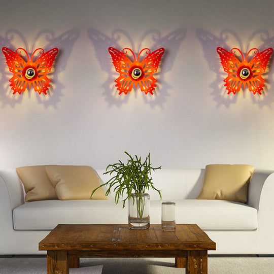 Modern Metal Wall Sconce - Cartoon Shape, Ideal for Study Room