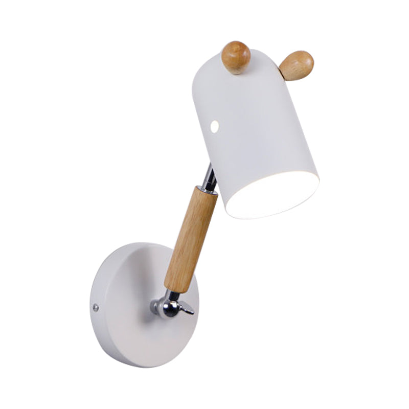 Nordic Stylish Metal Trojan Wall Sconce - 1-Light Wall Light for Dining Room