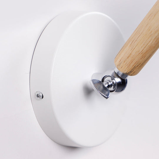 Nordic Stylish Metal Trojan Wall Sconce - 1-Light Wall Light for Dining Room