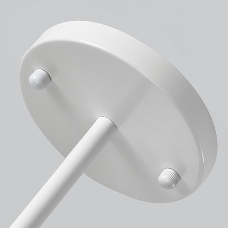 Macaron Loft Chandelier: Baby Bedroom Hanging Light with 3 Metal Lights