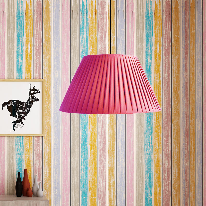 Foldable Fabric Hanging Pendant Lamp - Perfect for Girls' Bedroom