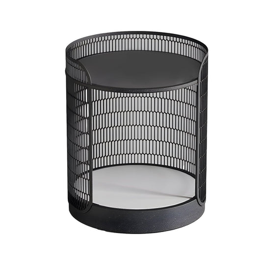 19 Inch LED Mesh Outdoor Floor Lamp with Table