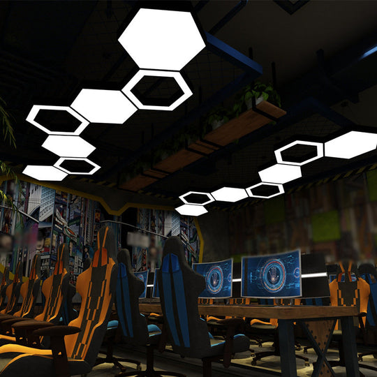 Simple Style Round Acrylic Pendant Light w/LED - Black Suspension Lamp for Restaurant (18"/31.5"/39")