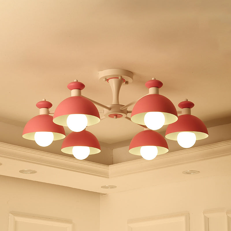 Metal Art Deco Conical Shade Dining Room Ceiling Pendant Light