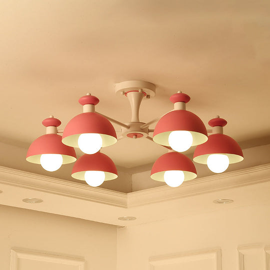 Metal Art Deco Conical Shade Dining Room Ceiling Pendant Light